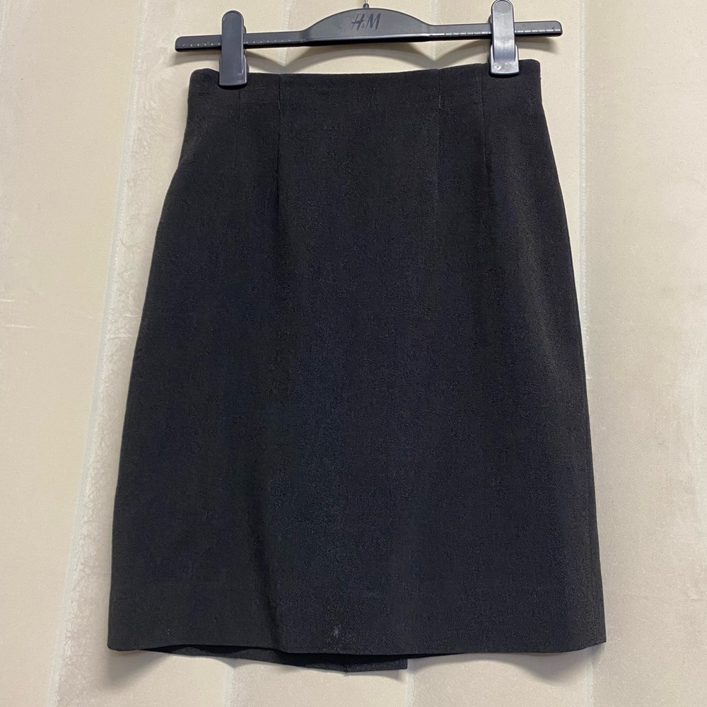 Vintage KL by Karl Lagerfeld Women’s Pencil Skirt Size 6 Virgin Wool Designer